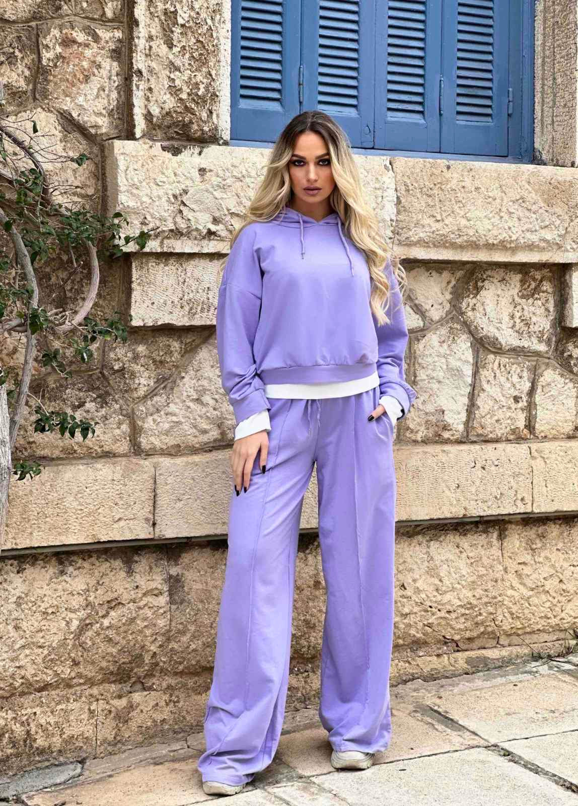 Σετ φόρμα με διπλή μπλούζα