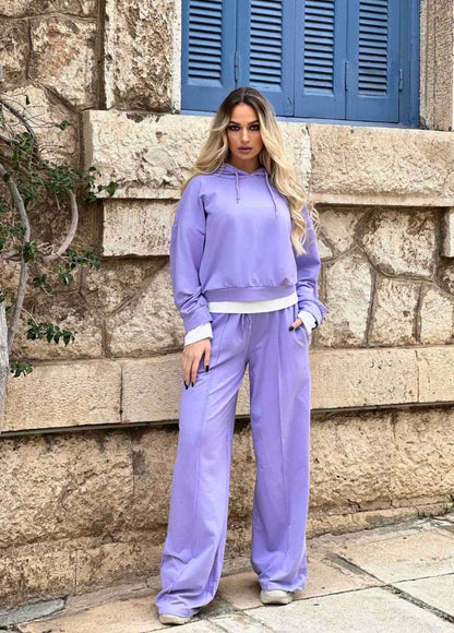Σετ φόρμα με διπλή μπλούζα